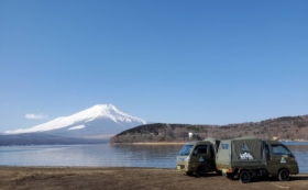Enjoy the nature of Japan with AMS Light camping car Rental Car